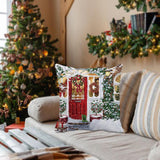 Maxbell Christmas Throw Pillow Cover Pillow Case for Home Decor Door
