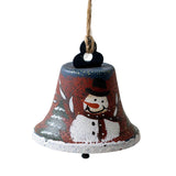 Maxbell Christmas Hanging Bell Ornaments Hotel Pendant Home Black Hat Snowman