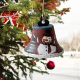 Maxbell Christmas Hanging Bell Ornaments Hotel Pendant Home Black Hat Snowman