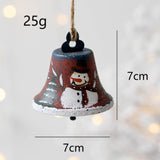 Maxbell Christmas Hanging Bell Ornaments Hotel Pendant Home Black Hat Snowman