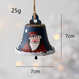 Maxbell Christmas Hanging Bell Ornaments Hotel Pendant Home Santa Claus