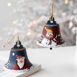 Maxbell Christmas Hanging Bell Ornaments Hotel Pendant Home Yellow Hat Snowman