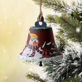 Maxbell Christmas Hanging Bell Ornaments Hotel Pendant Home Yellow Hat Snowman