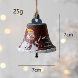 Maxbell Christmas Hanging Bell Ornaments Hotel Pendant Home Yellow Hat Snowman