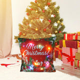 Maxbell Christmas Pillow Cover Pillowcase LED Light Case Home Living Room Style B