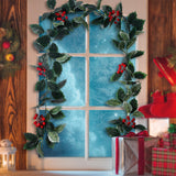 Maxbell Artificial Blossom Flowers Garland Wall Hanging Pendants for Porch Home style A