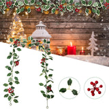 Maxbell Artificial Blossom Flowers Garland Wall Hanging Pendants for Porch Home style B