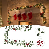 Maxbell Artificial Blossom Flowers Garland Wall Hanging Pendants for Porch Home style B