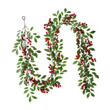 Maxbell Artificial Blossom Flowers Garland Wall Hanging Pendants for Porch Home style C