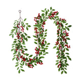 Maxbell Artificial Blossom Flowers Garland Wall Hanging Pendants for Porch Home style C