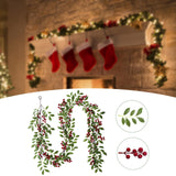 Maxbell Artificial Blossom Flowers Garland Wall Hanging Pendants for Porch Home style C