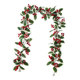 Maxbell Artificial Blossom Flowers Garland Wall Hanging Pendants for Porch Home style D