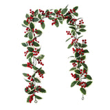 Maxbell Artificial Blossom Flowers Garland Wall Hanging Pendants for Porch Home style D