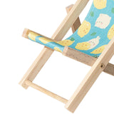 Maxbell Creative Beach Chair Phone Holder Dollhouse Miniature Bedroom Wooden Bracket Sheep