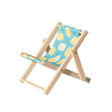 Maxbell Creative Beach Chair Phone Holder Dollhouse Miniature Bedroom Wooden Bracket Sheep