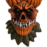 Maxbell Pumpkin Grimace Ornament Novelty Resin for Halloween Indoor Outdoor Home