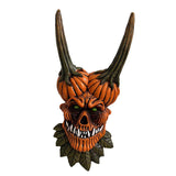 Maxbell Pumpkin Grimace Ornament Novelty Resin for Halloween Indoor Outdoor Home