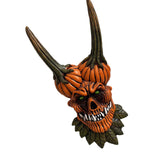 Maxbell Pumpkin Grimace Ornament Novelty Resin for Halloween Indoor Outdoor Home