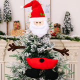 Maxbell Christmas Tree Pendant Ornament Hanging Decor for Wall New Year Window Santa