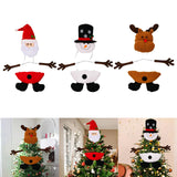 Maxbell Christmas Tree Pendant Ornament Hanging Decor for Wall New Year Window Santa