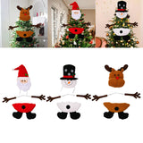 Maxbell Christmas Tree Pendant Ornament Hanging Decor for Wall New Year Window Santa
