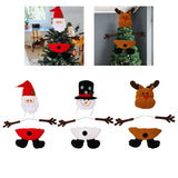 Maxbell Christmas Tree Pendant Ornament Hanging Decor for Wall New Year Window Santa
