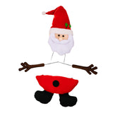 Maxbell Christmas Tree Pendant Ornament Hanging Decor for Wall New Year Window Santa