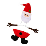 Maxbell Christmas Tree Pendant Ornament Hanging Decor for Wall New Year Window Santa