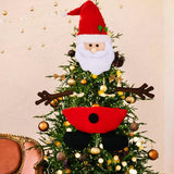 Maxbell Christmas Tree Pendant Ornament Hanging Decor for Wall New Year Window Santa