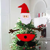 Maxbell Christmas Tree Pendant Ornament Hanging Decor for Wall New Year Window Santa