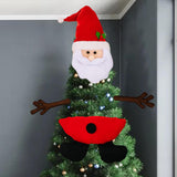 Maxbell Christmas Tree Pendant Ornament Hanging Decor for Wall New Year Window Santa