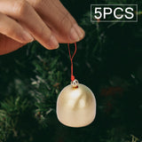 Maxbell 5Pcs Christmas Bell Decoration Wind Chimes for Shopping Malls Decor Party