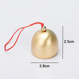 Maxbell 5Pcs Christmas Bell Decoration Wind Chimes for Shopping Malls Decor Party