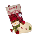 Maxbell Durable Hanging Storage Pouch Gift Bag Kids Decoration Christmas Treat Bags Snowman