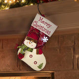 Maxbell Durable Hanging Storage Pouch Gift Bag Kids Decoration Christmas Treat Bags Snowman