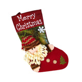 Maxbell Durable Hanging Storage Pouch Gift Bag Kids Decoration Christmas Treat Bags Santa Claus