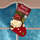 Maxbell Durable Hanging Storage Pouch Gift Bag Kids Decoration Christmas Treat Bags Santa Claus