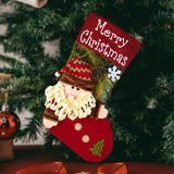 Maxbell Durable Hanging Storage Pouch Gift Bag Kids Decoration Christmas Treat Bags Santa Claus