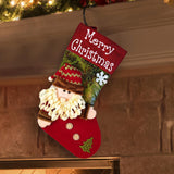 Maxbell Durable Hanging Storage Pouch Gift Bag Kids Decoration Christmas Treat Bags Santa Claus