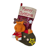 Maxbell Durable Hanging Storage Pouch Gift Bag Kids Decoration Christmas Treat Bags Elk