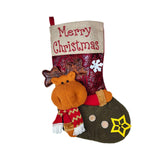 Maxbell Durable Hanging Storage Pouch Gift Bag Kids Decoration Christmas Treat Bags Elk