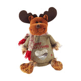 Maxbell Storage Pouch Gift Bag Wrapping Bag Kids Goodies Bag Christmas Treat Bags Elk 25x19cm
