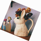 Maxbell Ceramics Watering Can Nordic Kettle Jar Easter Gardening Indoor Outdoor