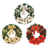 Maxbell Artificial Christmas Wreath Flower Wreath Xmas Wreath for Door Wall Decor Aureate
