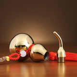 Maxbell Chinese Brass Gourd Wealth Success Buddha Good Luck for Office Garden Home