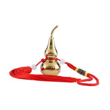 Maxbell Chinese Brass Gourd Wealth Success Buddha Good Luck for Office Garden Home
