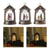 Maxbell Retro Christmas Lantern Ornament Outdoor Indoor Wedding Props Christmas Tree Old Man