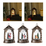 Maxbell Retro Christmas Lantern Ornament Outdoor Indoor Wedding Props Christmas Tree Old Man