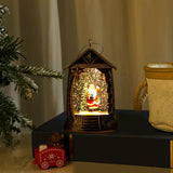 Maxbell Retro Christmas Lantern Ornament Outdoor Indoor Wedding Props Christmas Tree Old Man