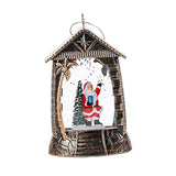 Maxbell Retro Christmas Lantern Ornament Outdoor Indoor Wedding Props Christmas Tree Old Man